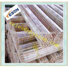 wooden broom handle low price/ natural wood broom handle factory high quality